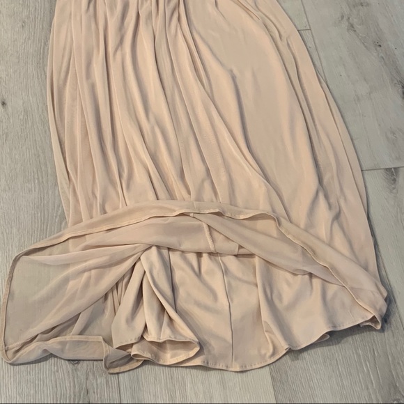 DAVID’S BRIDAL Long Bridesmaid Sleeveless Dress - Picture 12 of 13